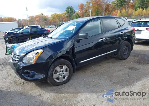 2011 Nissan Rogue S from USA, damaged, VIN JN8AS5MT3BW154352